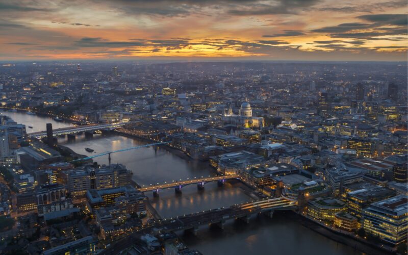 aerial view photography of the city