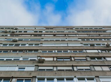 worm's eye view photography of high rise building