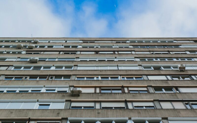 worm's eye view photography of high rise building