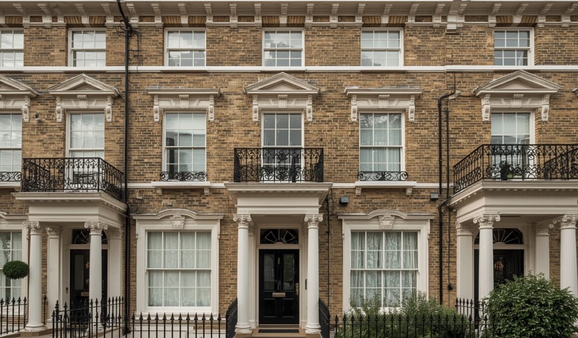 london townhouses city centre