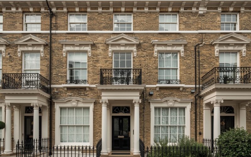 london townhouses city centre